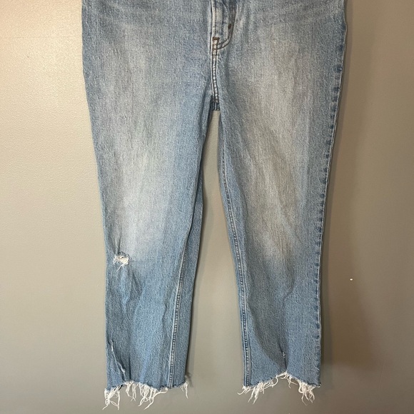 Abercrombie & Fitch Light Blue Flare Jeans - Picture 6 of 11